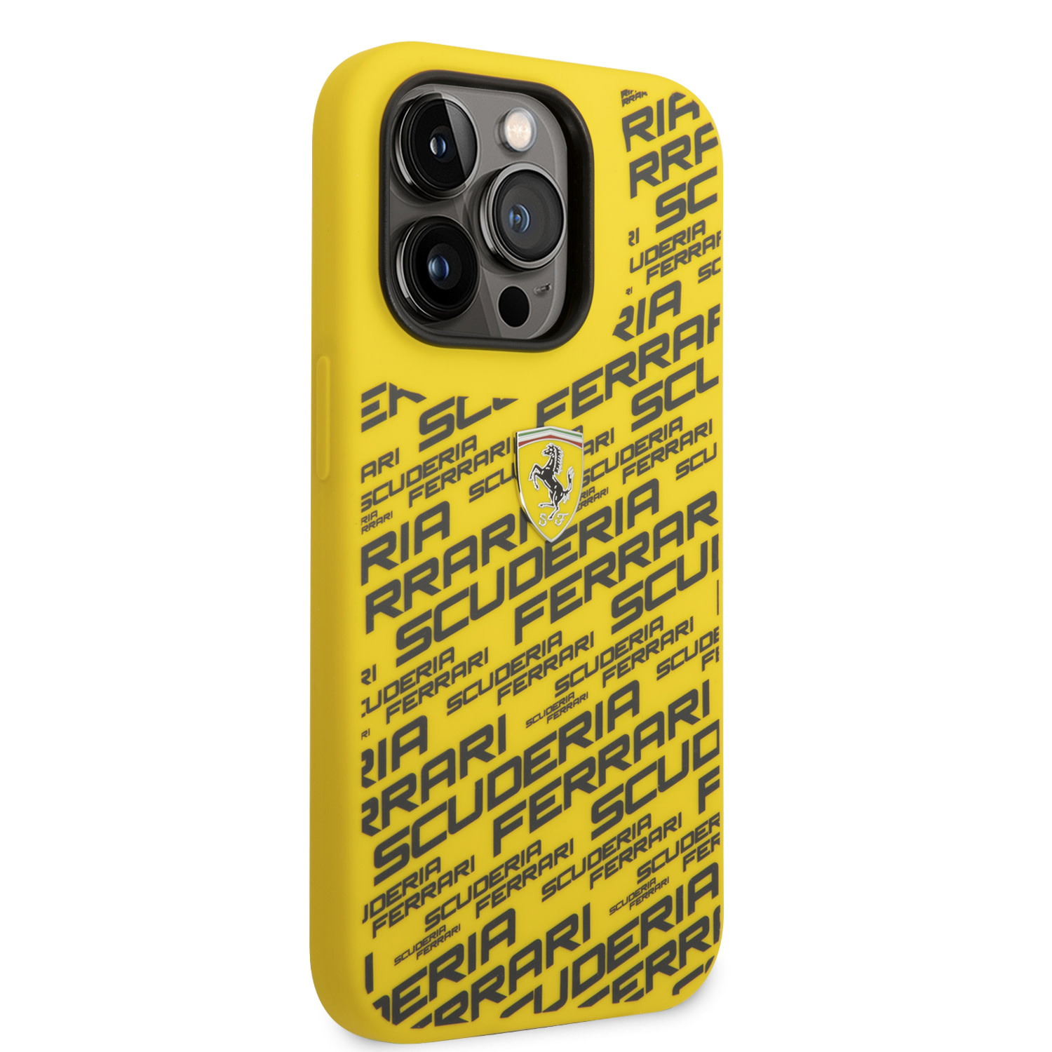 Ferrari Ferrari iPhone 14 Pro Backcover hoesje - Geel, foto 3 van 6