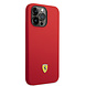Ferrari Ferrari iPhone 14 Pro Max Backcover hoesje - Rood Ferrari Ferrari iPhone 14 Pro Max Backcover hoesje - Rood