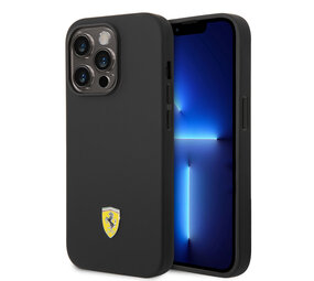 Ferrari Ferrari iPhone 14 Pro Back-Cover hul - - Schwarz Ferrari Ferrari iPhone 14 Pro Back-Cover hul - - Schwarz