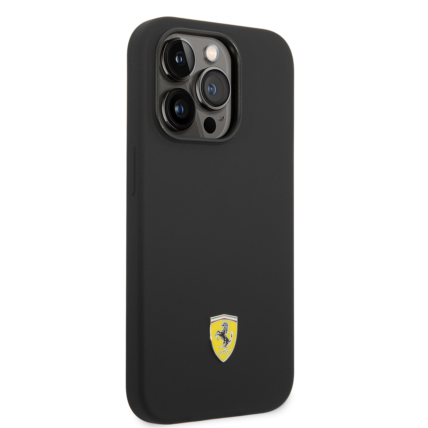 Ferrari Ferrari iPhone 14 Pro Backcover hoesje - Zwart, foto 4 van 6