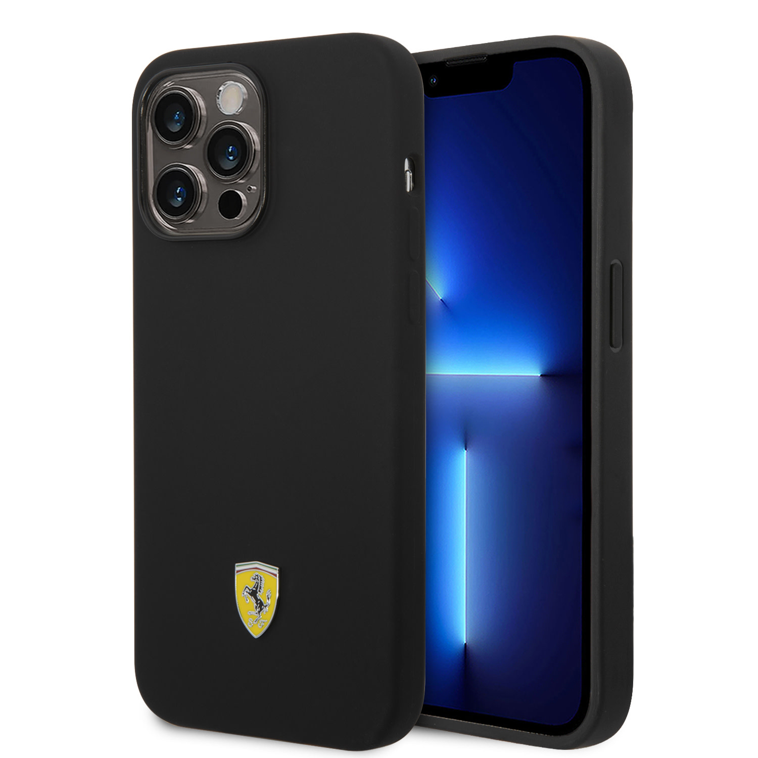 Ferrari Ferrari iPhone 14 Pro Max Backcover hoesje - Zwart