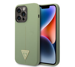 Guess Guess iPhone 14 Pro Back-Cover hul - - Grün Guess Guess iPhone 14 Pro Back-Cover hul - - Grün