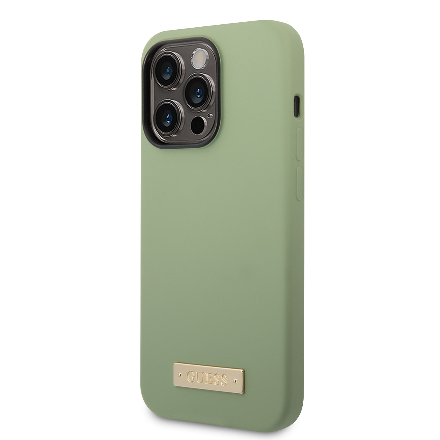 Guess Guess iPhone 14 Pro Backcover hoesje - Kaki, foto 2 van 6