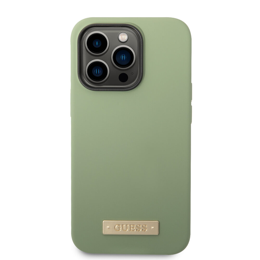 Guess Guess iPhone 14 Pro Back cover case - - Kaki Guess Guess iPhone 14 Pro Back cover case - - Kaki