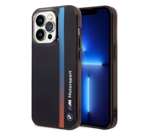 BMW BMW iPhone 14 Pro Backcover hoesje - Zwart BMW BMW iPhone 14 Pro Backcover hoesje - Zwart