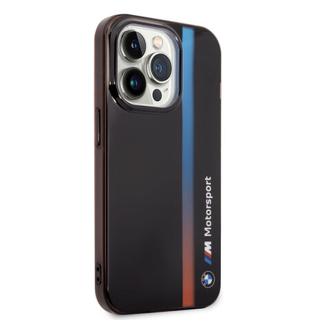 BMW BMW iPhone 14 Pro Max Backcover hoesje - Zwart BMW BMW iPhone 14 Pro Max Backcover hoesje - Zwart