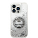 Karl Lagerfeld Karl Lagerfeld iPhone 14 Pro Back cover case - Glitter RSG - Silver Karl Lagerfeld Karl Lagerfeld iPhone 14 Pro Back cover case - Glitter RSG - Silver