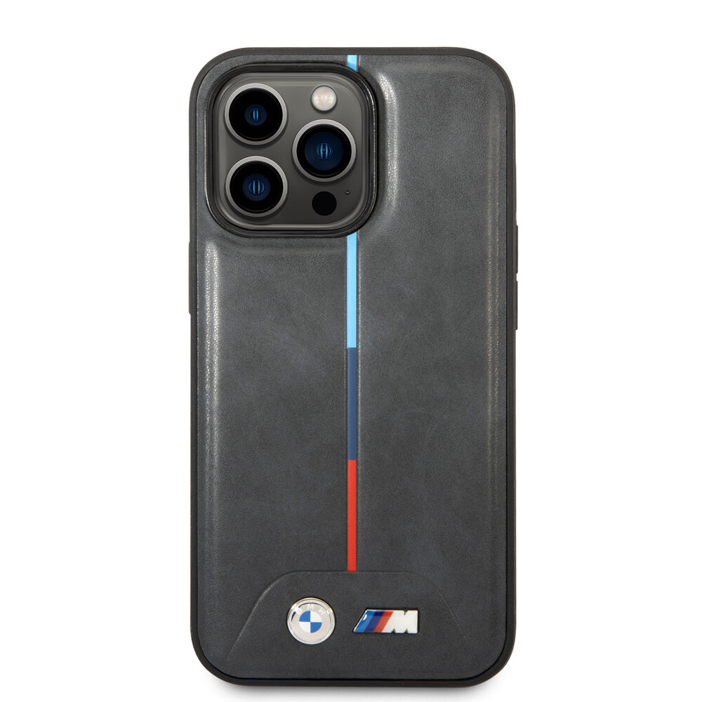 BMW BMW iPhone 14 Pro Back cover coque - Tricolor BMW BMW iPhone 14 Pro Back cover coque - Tricolor