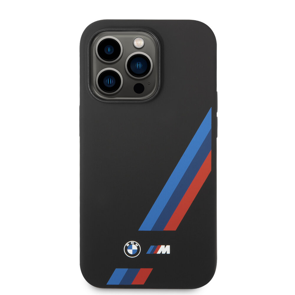 BMW BMW iPhone 14 Pro Back cover coque - Noir BMW BMW iPhone 14 Pro Back cover coque - Noir