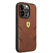 Ferrari Ferrari iPhone 14 Pro Back-Cover hul - - Braun Ferrari Ferrari iPhone 14 Pro Back-Cover hul - - Braun