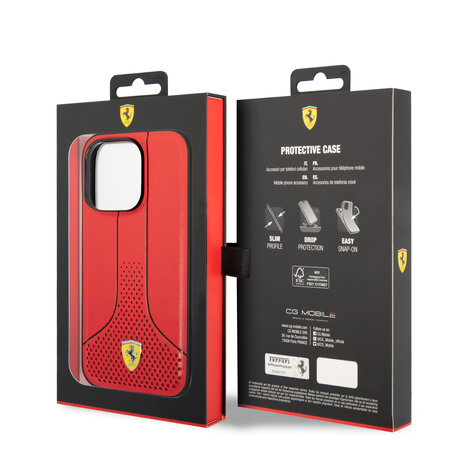 Ferrari Ferrari iPhone 14 Pro Back cover case - - Red Ferrari Ferrari iPhone 14 Pro Back cover case - - Red
