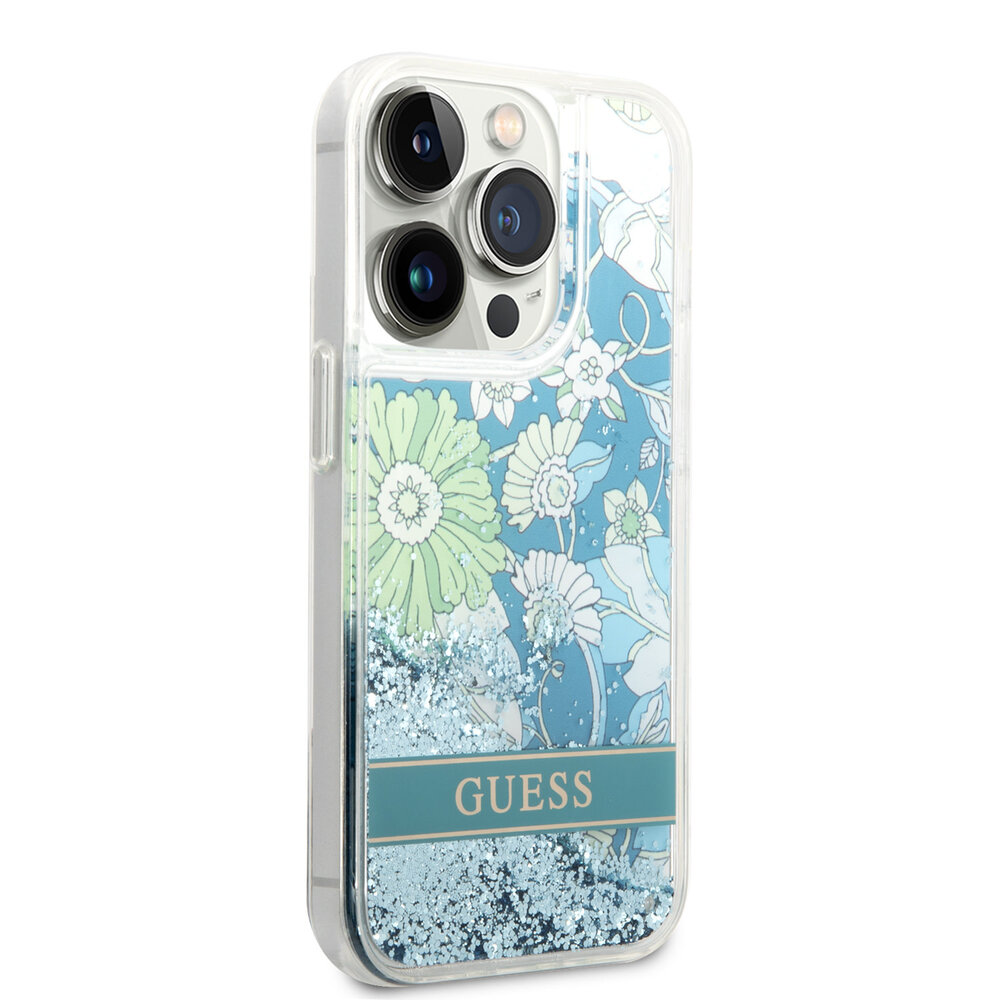 Guess Guess iPhone 14 Pro Backcover hoesje - Groen Guess Guess iPhone 14 Pro Backcover hoesje - Groen