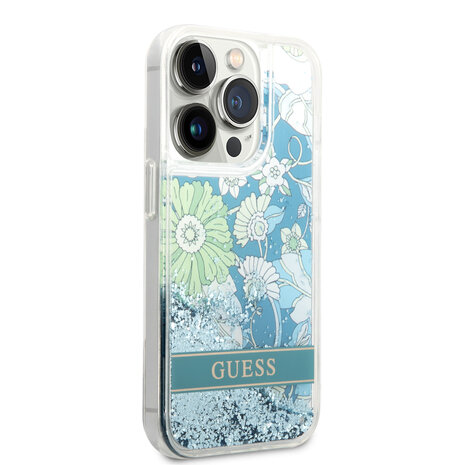 Guess Guess iPhone 14 Pro Backcover hoesje - Groen Guess Guess iPhone 14 Pro Backcover hoesje - Groen