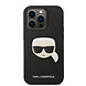 Karl Lagerfeld Karl Lagerfeld iPhone 14 Pro Backcover hoesje - Karl Head - Zwart Karl Lagerfeld Karl Lagerfeld iPhone 14 Pro Backcover hoesje - Karl Head - Zwart