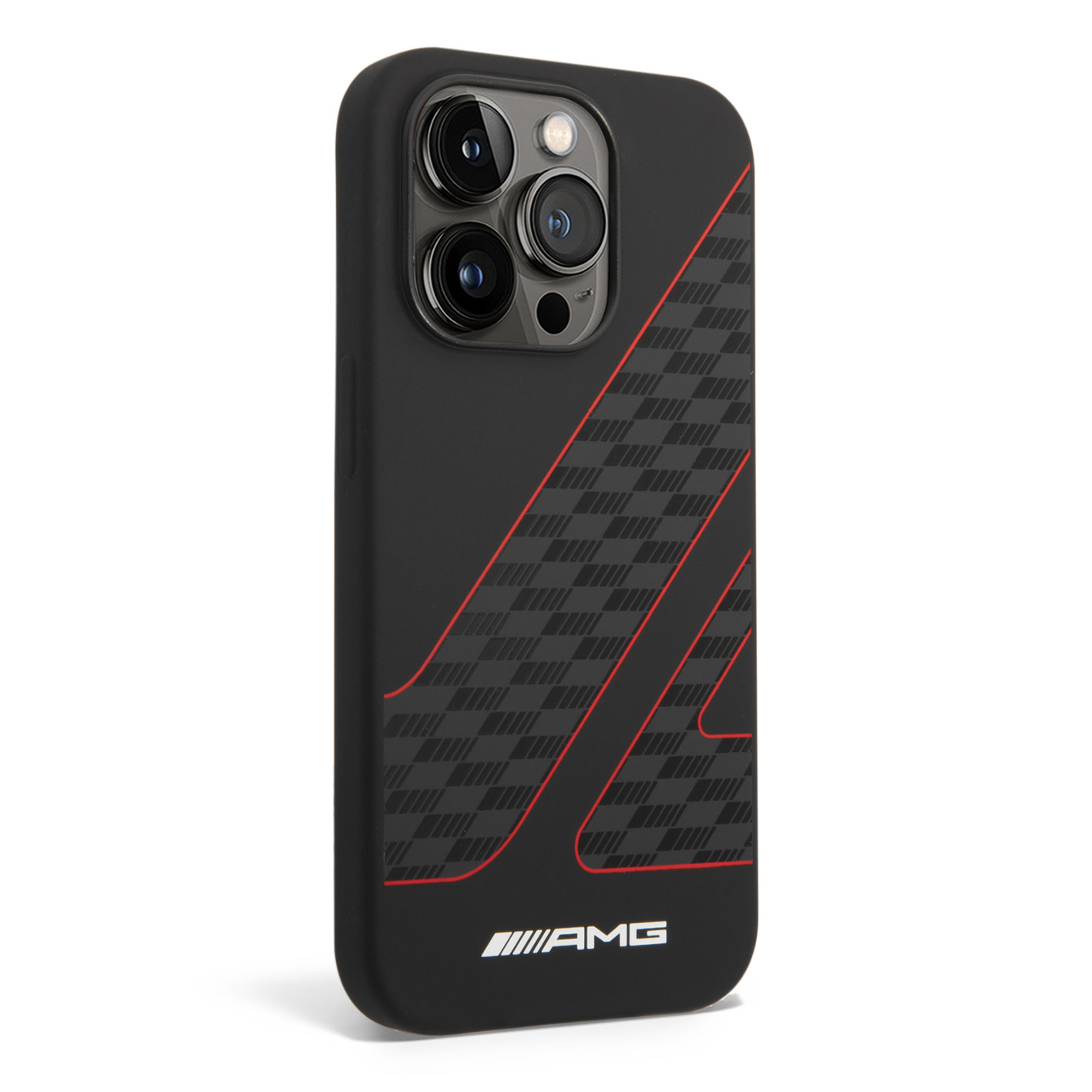 AMG AMG iPhone 14 Pro Backcover hoesje - Zwart, foto 4 van 6