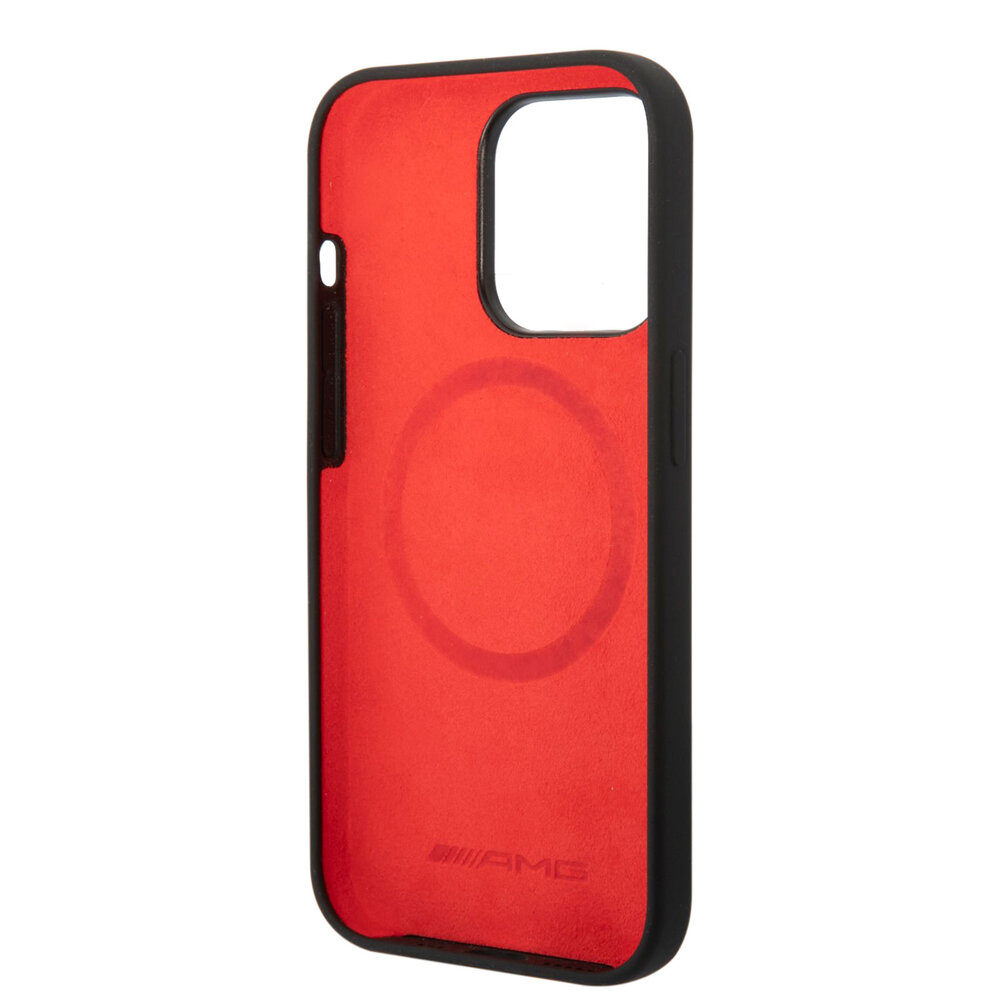 AMG AMG iPhone 14 Pro Backcover hoesje - Zwart AMG AMG iPhone 14 Pro Backcover hoesje - Zwart