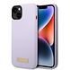 Guess Guess iPhone 14 Plus Back cover case - iPhone 15 Plus - Purple Guess Guess iPhone 14 Plus Back cover case - iPhone 15 Plus - Purple