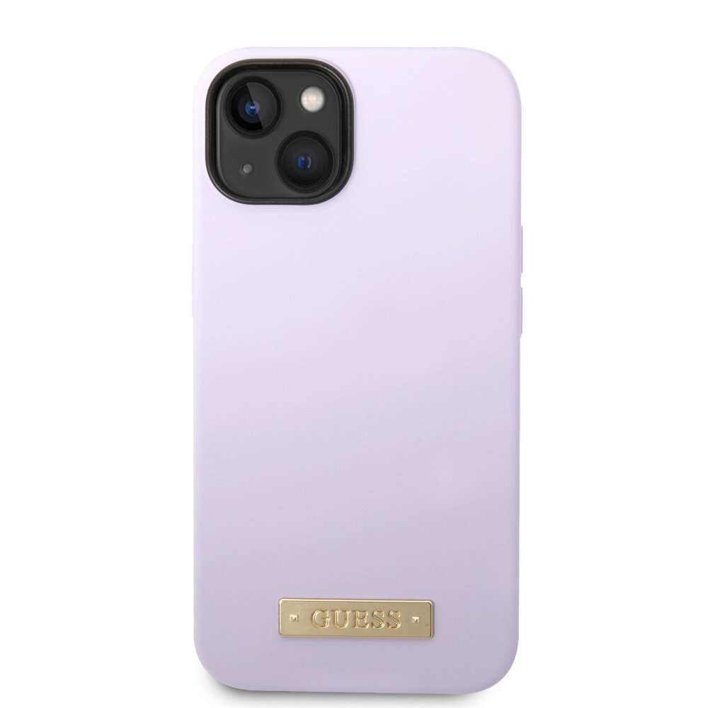 Guess Guess iPhone 14 Plus Back cover coque iPhone 15 Plus - Violet Guess Guess iPhone 14 Plus Back cover coque iPhone 15 Plus - Violet