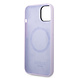 Guess Guess iPhone 14 Plus Back cover case - iPhone 15 Plus - Purple Guess Guess iPhone 14 Plus Back cover case - iPhone 15 Plus - Purple