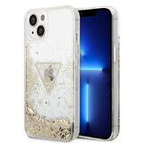 Guess Guess iPhone 14 Plus en iPhone 15 Plus Backcover hoesje- Transparant Guess Guess iPhone 14 Plus en iPhone 15 Plus Backcover hoesje- Transparant