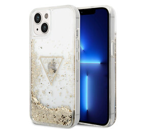 Guess Guess iPhone 14 Plus en iPhone 15 Plus Backcover hoesje- Transparant Guess Guess iPhone 14 Plus en iPhone 15 Plus Backcover hoesje- Transparant