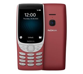 Nokia Nokia 8210 - 2G - TA-485 - Dual Sim - Red Nokia Nokia 8210 - 2G - TA-485 - Dual Sim - Red