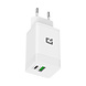 TUNIQ PD 45W GaN Adapter - UNIQ 3.0A Chargeur Rapide - Blanc TUNIQ PD 45W GaN Adapter - UNIQ 3.0A Chargeur Rapide - Blanc