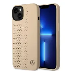 Mercedes-Benz iPhone 14 Plus en iPhone 15 Plus Backcover hoesje - Beige