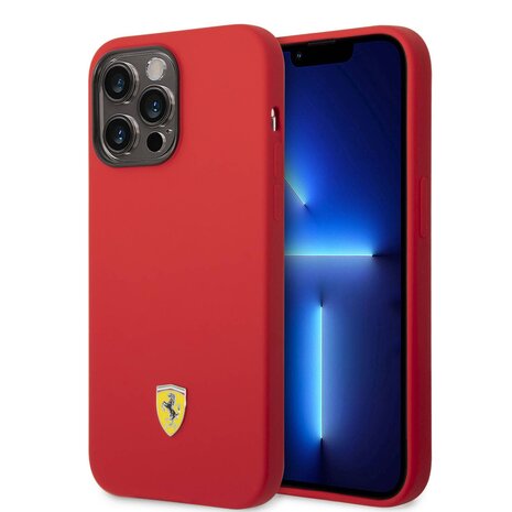 Ferrari Ferrari iPhone 14 Pro Max Back-Cover hul - - Rot Ferrari Ferrari iPhone 14 Pro Max Back-Cover hul - - Rot