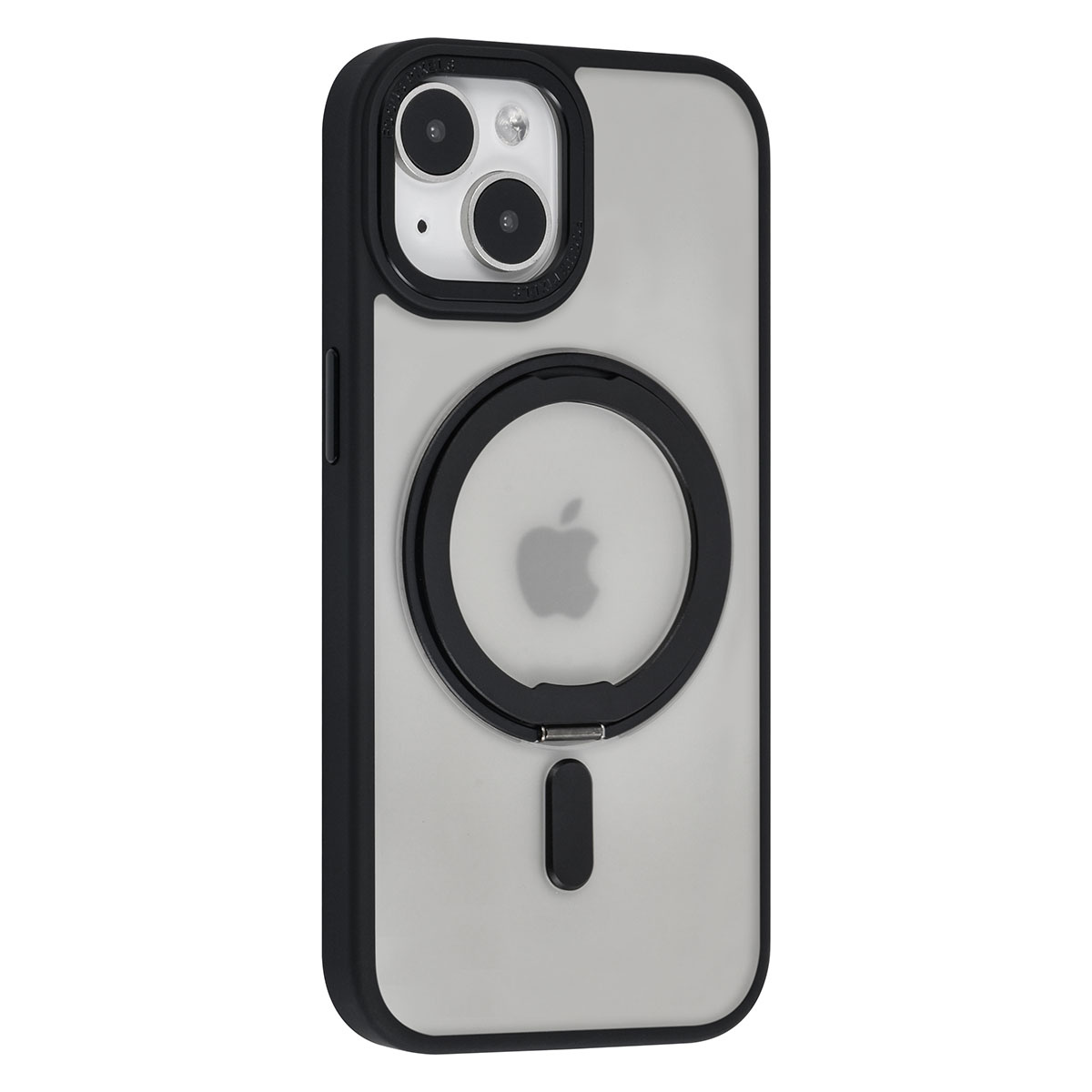UNIQ Accessory UNIQ Accessory iPhone 15 Backcover hoesje Magsafe with ring stand - Zwart, foto 5 van 6