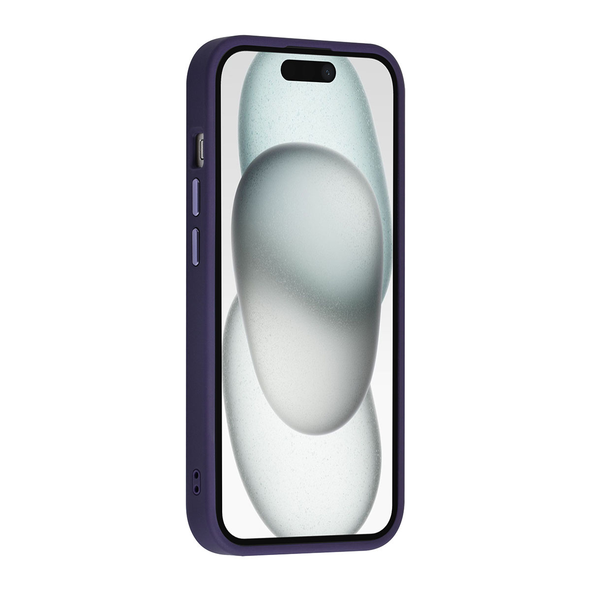 UNIQ Accessory UNIQ Accessory iPhone 15 Backcover hoesje Magsafe with ring stand - Paars, foto 6 van 6