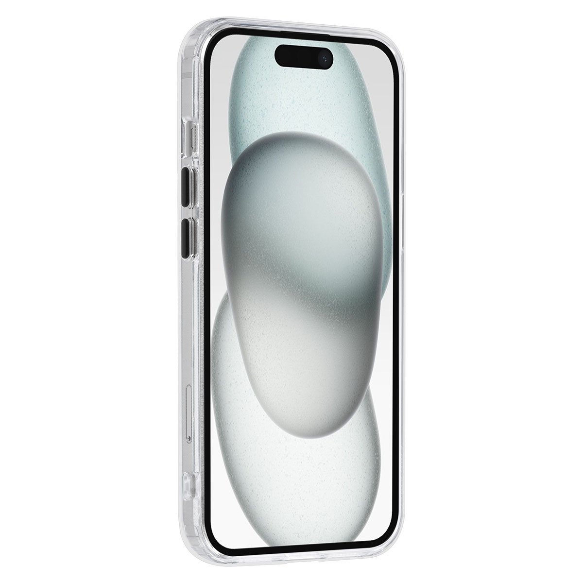 UNIQ Accessory UNIQ Accessory iPhone 15 Backcover hoesje Magsafe with ring stand - Transparant, foto 4 van 6