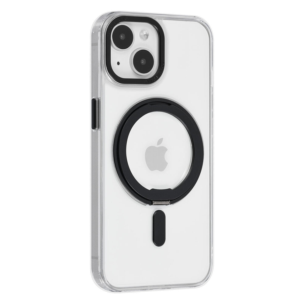 UNIQ Accessory UNIQ Accessory iPhone 15 Back cover coque Magsafe with ring stand - Transparent UNIQ Accessory UNIQ Accessory iPhone 15 Back cover coque Magsafe with ring stand - Transparent