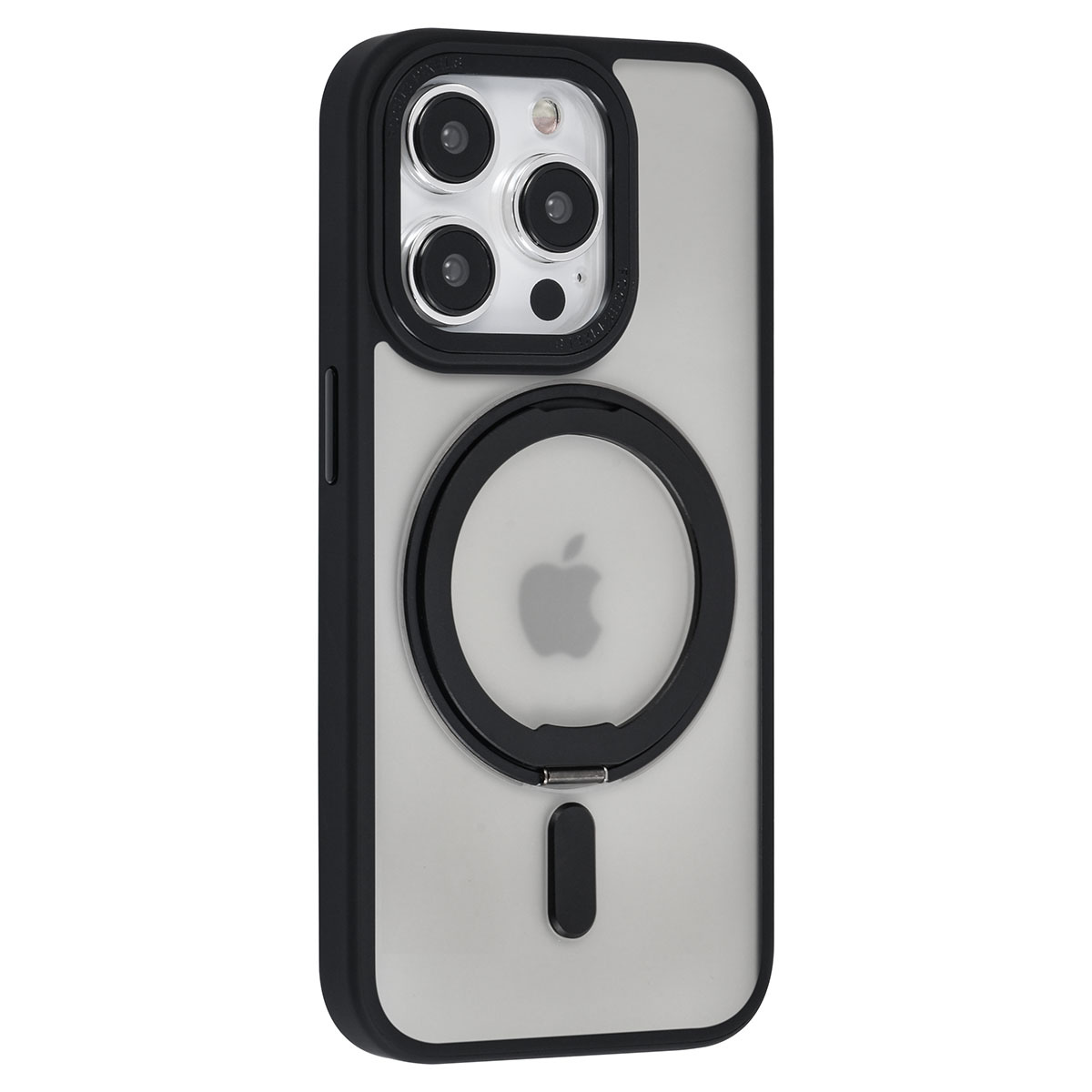 UNIQ Accessory UNIQ Accessory iPhone 15 Pro Backcover hoesje Magsafe with ring stand - Zwart, foto 2 van 6