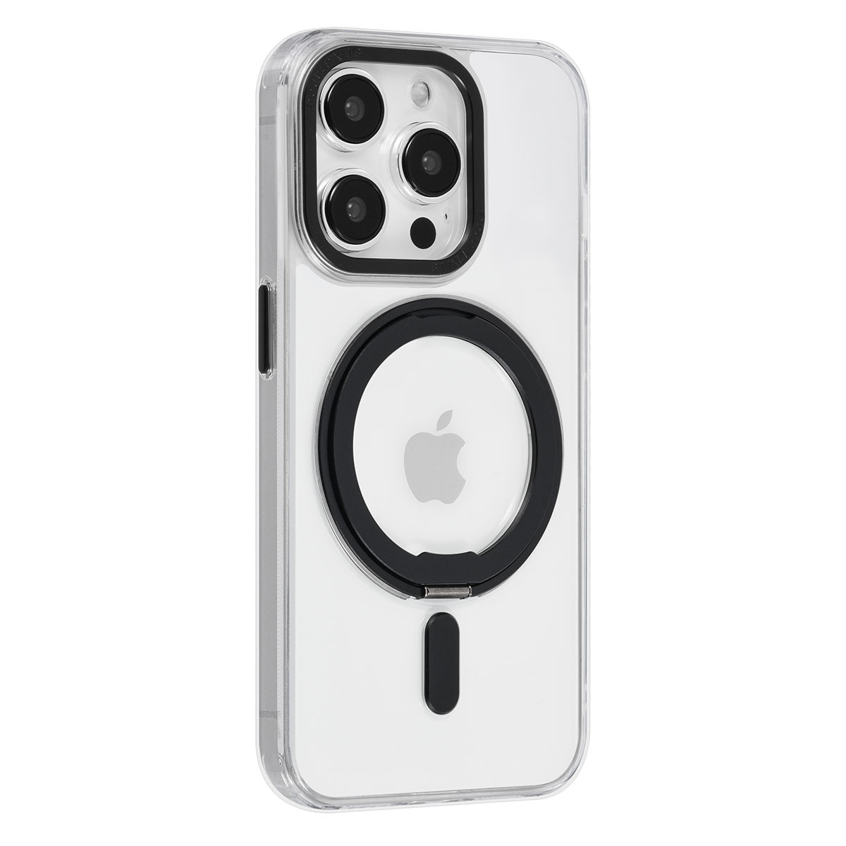 UNIQ Accessory UNIQ Accessory iPhone 15 Pro Backcover hoesje Magsafe with ring stand - Transparant, foto 5 van 6
