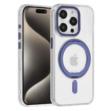 UNIQ Accessory UNIQ Accessory iPhone 15 Pro Backcover hoesje Magsafe with ring stand - Transparant UNIQ Accessory UNIQ Accessory iPhone 15 Pro Backcover hoesje Magsafe with ring stand - Transparant