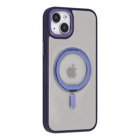 UNIQ Accessory UNIQ Accessory iPhone 15 & 14 Plus Back cover case - Magsafe with ring stand - Purple UNIQ Accessory UNIQ Accessory iPhone 15 & 14 Plus Back cover case - Magsafe with ring stand - Purple