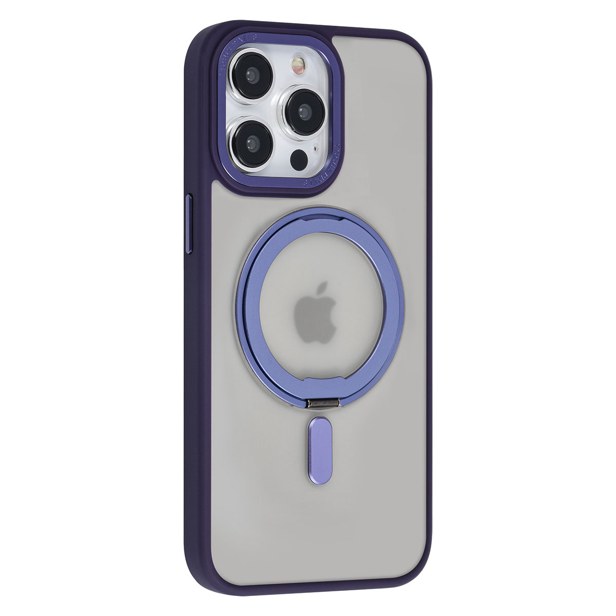 UNIQ Accessory UNIQ Accessory iPhone 15 Pro Max Backcover hoesje Magsafe with ring stand - Paars, foto 2 van 4