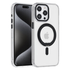 UNIQ Accessory iPhone 15 Pro Max Back cover case - Magsafe with ring stand - Transparent