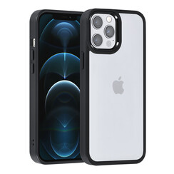 UNIQAccessory iPhone 12 Pro Max Back cover coque - Noir