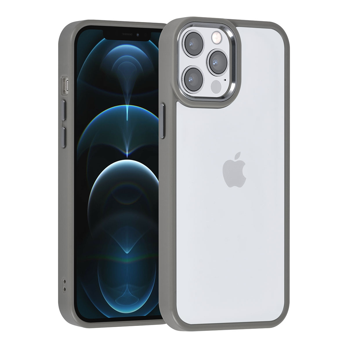 UNIQ Accessory UNIQAccessory iPhone 12 Pro Max Backcover hoesje - Grijs