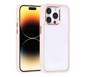 UNIQ Accessory UNIQAccessory iPhone 14 Pro Backcover hoesje - Roze UNIQ Accessory UNIQAccessory iPhone 14 Pro Backcover hoesje - Roze