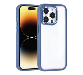 UNIQ Accessory UNIQAccessory iPhone 14 Pro Backcover hoesje - LichtBlauw UNIQ Accessory UNIQAccessory iPhone 14 Pro Backcover hoesje - LichtBlauw