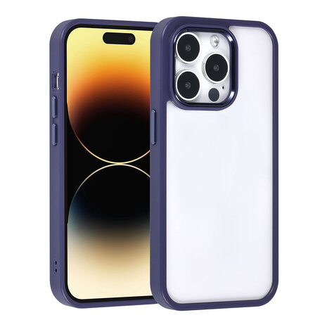 UNIQ Accessory UNIQAccessory iPhone 14 Pro Backcover hoesje - Paars UNIQ Accessory UNIQAccessory iPhone 14 Pro Backcover hoesje - Paars