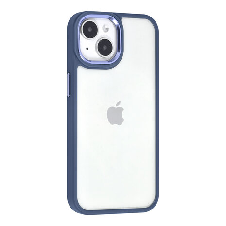 UNIQ Accessory UNIQAccessory iPhone 15 Backcover hoesje - Blauw UNIQ Accessory UNIQAccessory iPhone 15 Backcover hoesje - Blauw