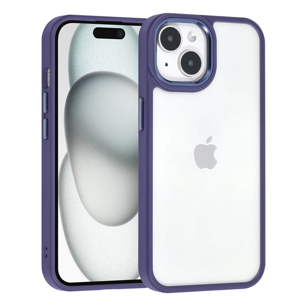 UNIQ Accessory UNIQAccessory iPhone 15 Back cover coque - Violet UNIQ Accessory UNIQAccessory iPhone 15 Back cover coque - Violet