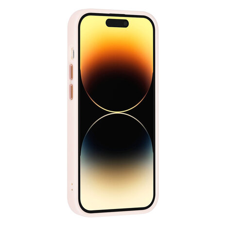 UNIQ Accessory UNIQ Accessory iPhone 14 Pro Backcover hoesje Magsafe - Roze UNIQ Accessory UNIQ Accessory iPhone 14 Pro Backcover hoesje Magsafe - Roze