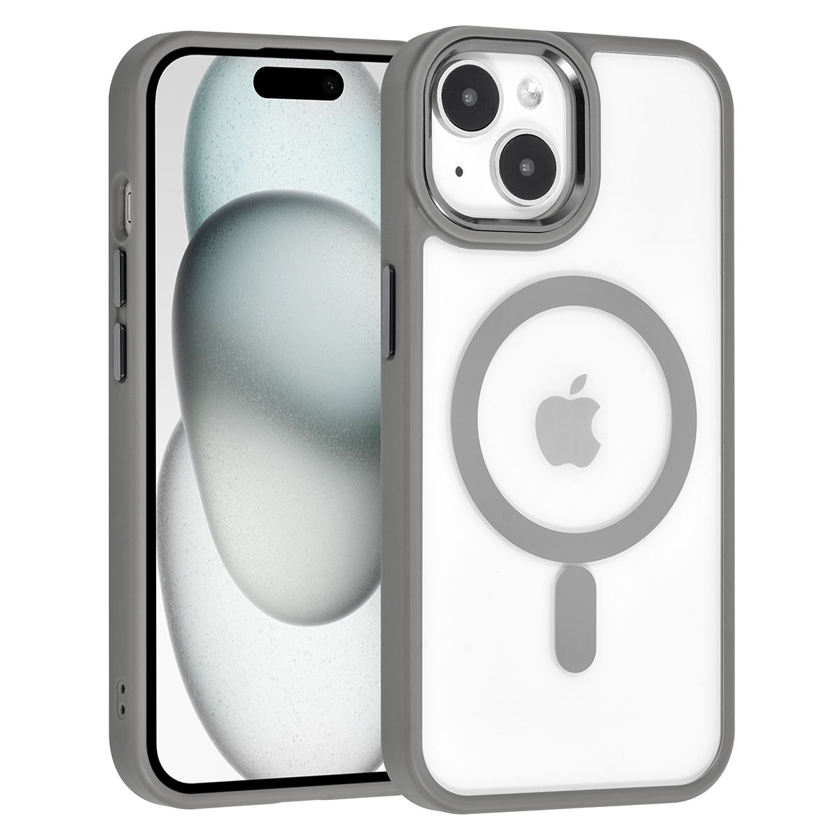 UNIQ Accessory UNIQ Accessory iPhone 15 Backcover hoesje Magsafe - Grijs