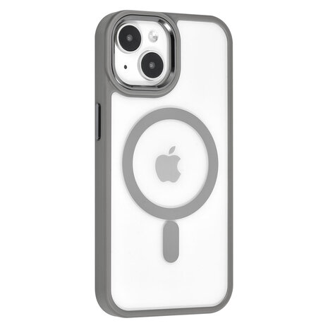 UNIQ Accessory UNIQ Accessory iPhone 15 Back cover coque Magsafe - Gris UNIQ Accessory UNIQ Accessory iPhone 15 Back cover coque Magsafe - Gris