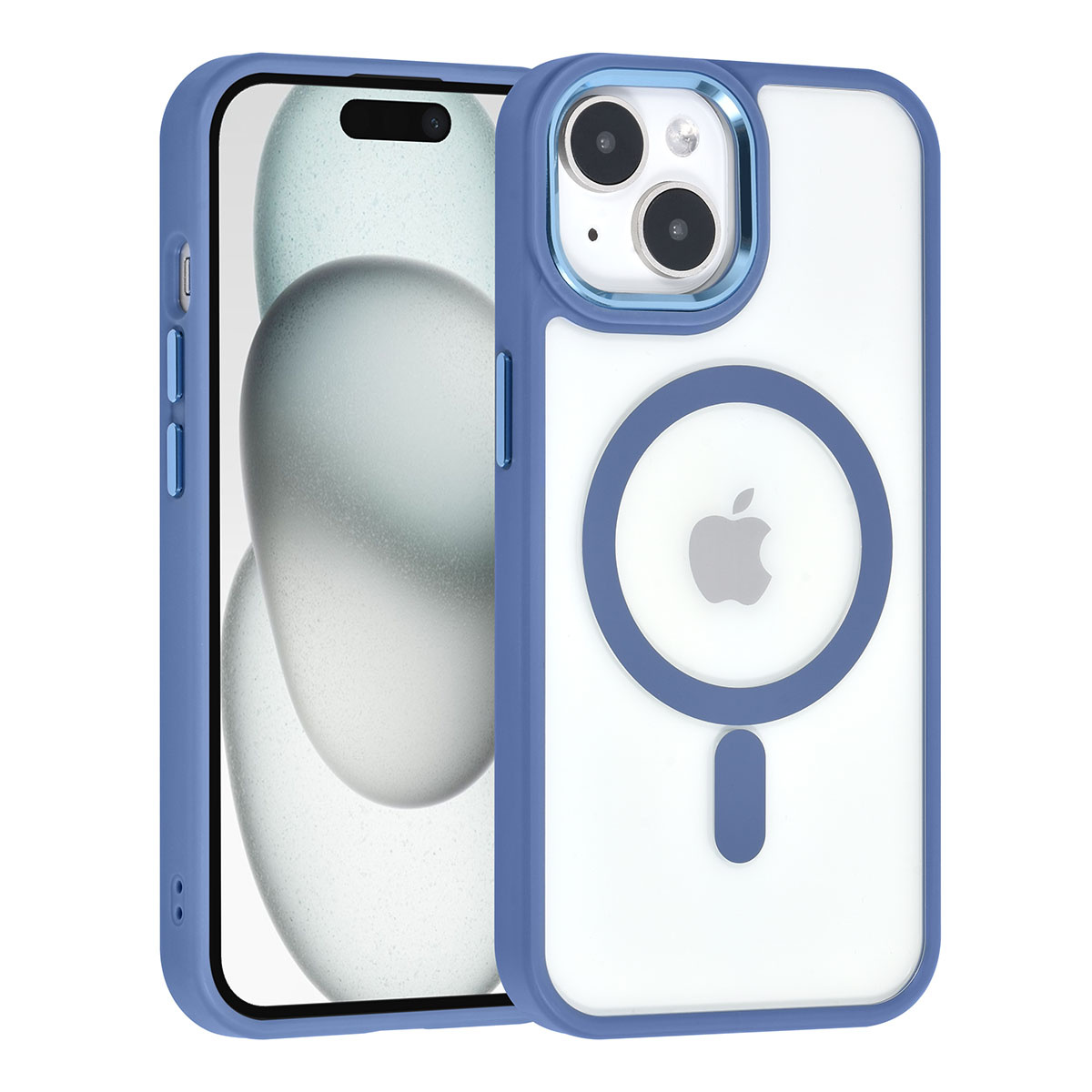 UNIQ Accessory UNIQ Accessory iPhone 15 Backcover hoesje Magsafe - Blauw, foto 5 van 6